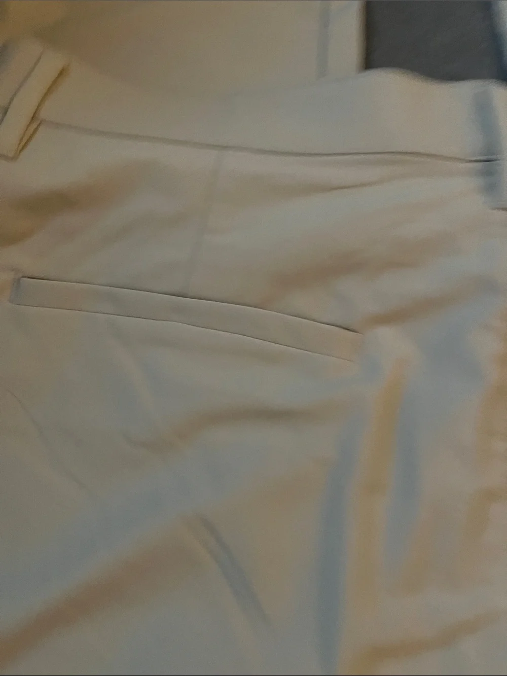 NWT Banana Republic Men’s Chinos Tan 32x32 back zipper pocket